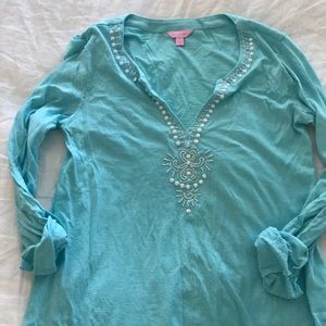 Lilly Pulitzer cotton tunic size M